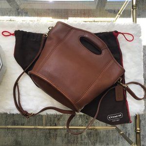 Vintage Coach Leather Crossbody Bag